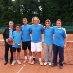 Zum Gewinn der sächsischen Tennismeisterschaft Zum Gewinn der sächsischen Tennismeisterschaft